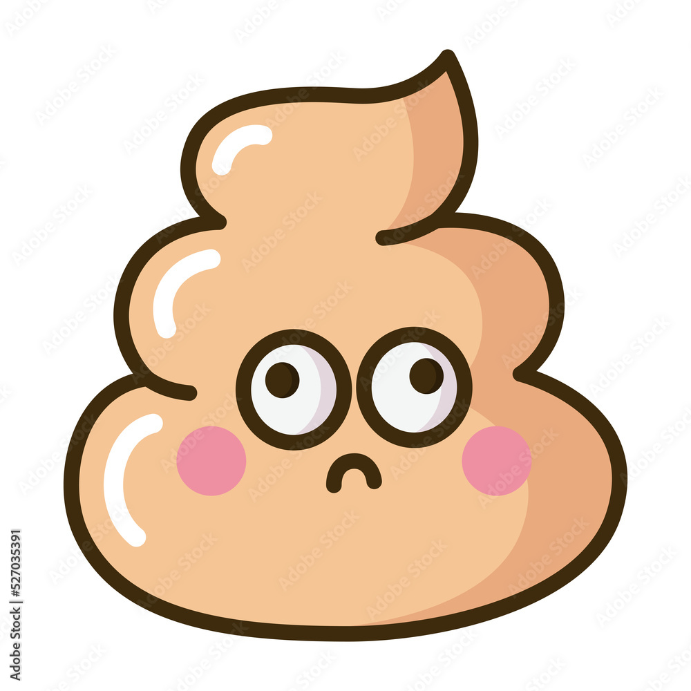 cute poop character cute poop character