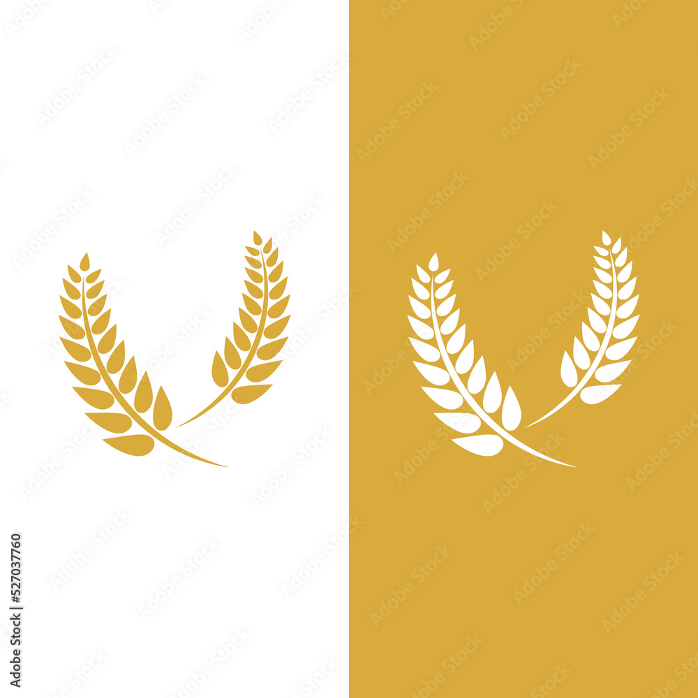 Agriculture wheat vector Agriculture wheat vector