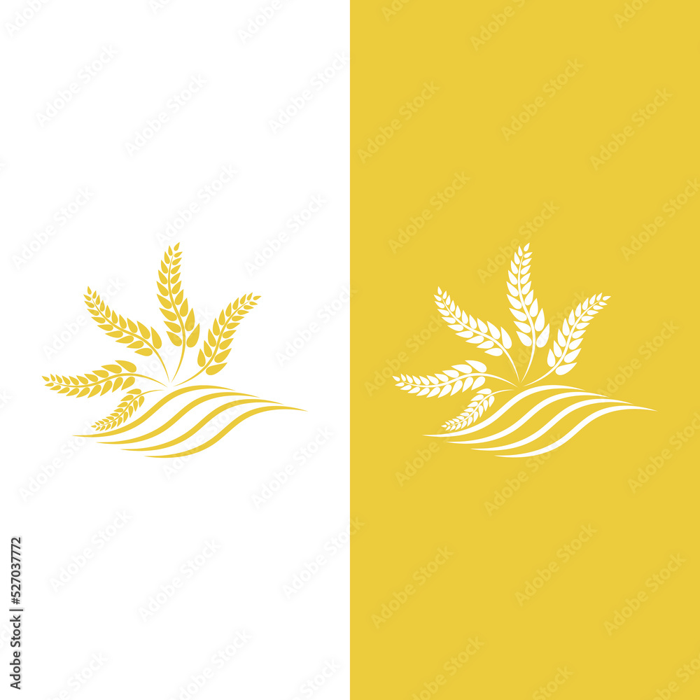 Agriculture wheat vector Agriculture wheat vector
