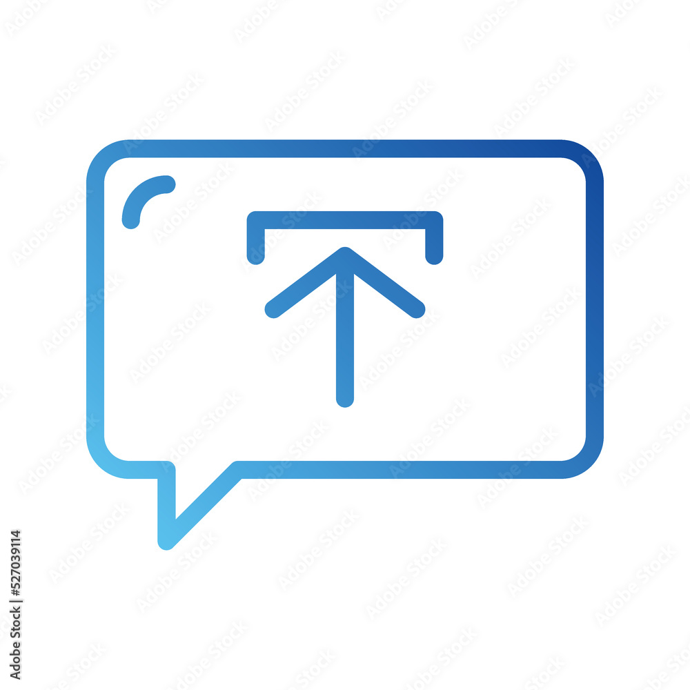 Vector Icons Upload Message Lineal Gradient Style. Pixel Perfect and Editable Stroke. Vector Icons Upload Message Lineal Gradient Style. Pixel Perfect and Editable Stroke.