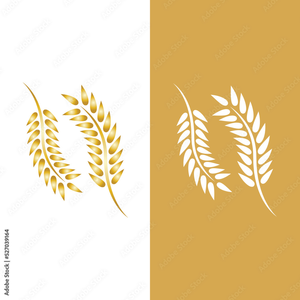 Agriculture wheat vector Agriculture wheat vector