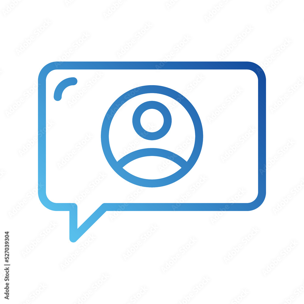 Vector Icons Users Message Lineal Gradient Style. Pixel Perfect and Editable Stroke. Vector Icons Users Message Lineal Gradient Style. Pixel Perfect and Editable Stroke.