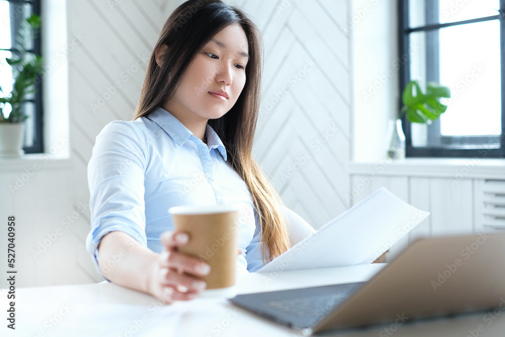 Post-Office Serenity: A Young Asian Woman Captured in Different Poses during a Relaxing Photoshoot Post-Office Serenity: A Young Asian Woman Captured in Different Poses during a Relaxing Photoshoot