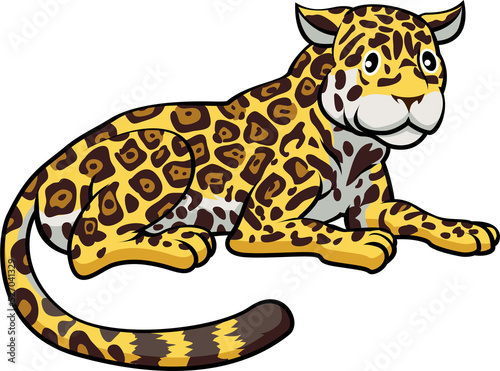 Cartoon Jaguar Cat photo