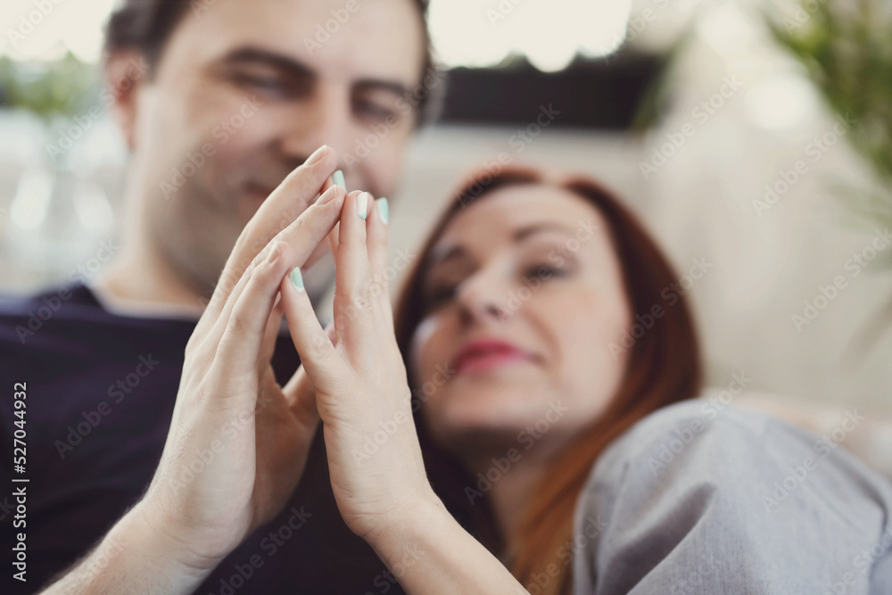 Love and Laughter: Middle-Aged Couple Making Memories at Home Love and Laughter: Middle-Aged Couple Making Memories at Home