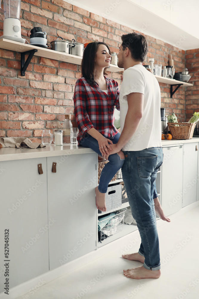 Staying Young at Heart: Middle-Aged Couple Having Fun at Home Staying Young at Heart: Middle-Aged Couple Having Fun at Home