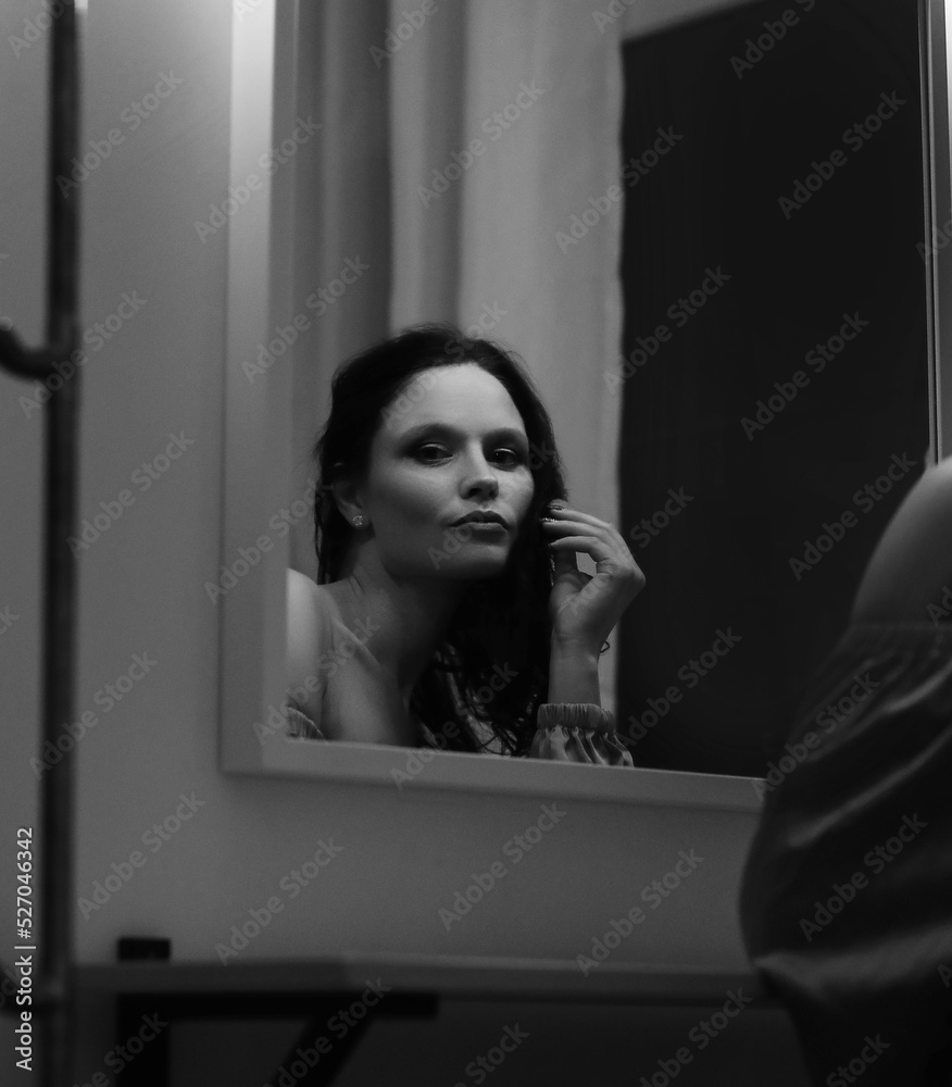 Intimate Moments: Capturing Sensual Poses of a Brown-Haired Model Intimate Moments: Capturing Sensual Poses of a Brown-Haired Model