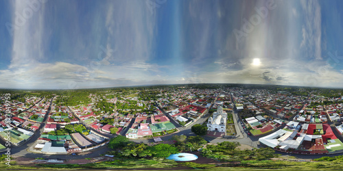 360 vr panorama of Diriamba city photo