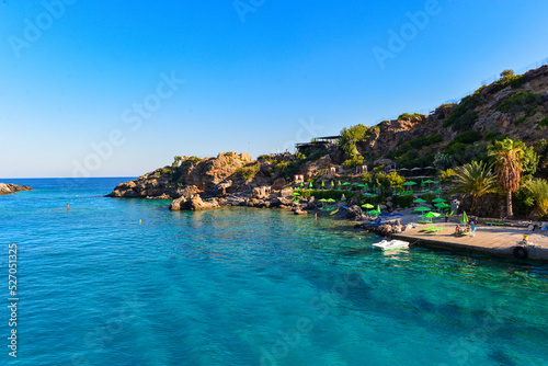 Fischerdorf Loutro in Südkreta am Libyschen Meer, Griechenland