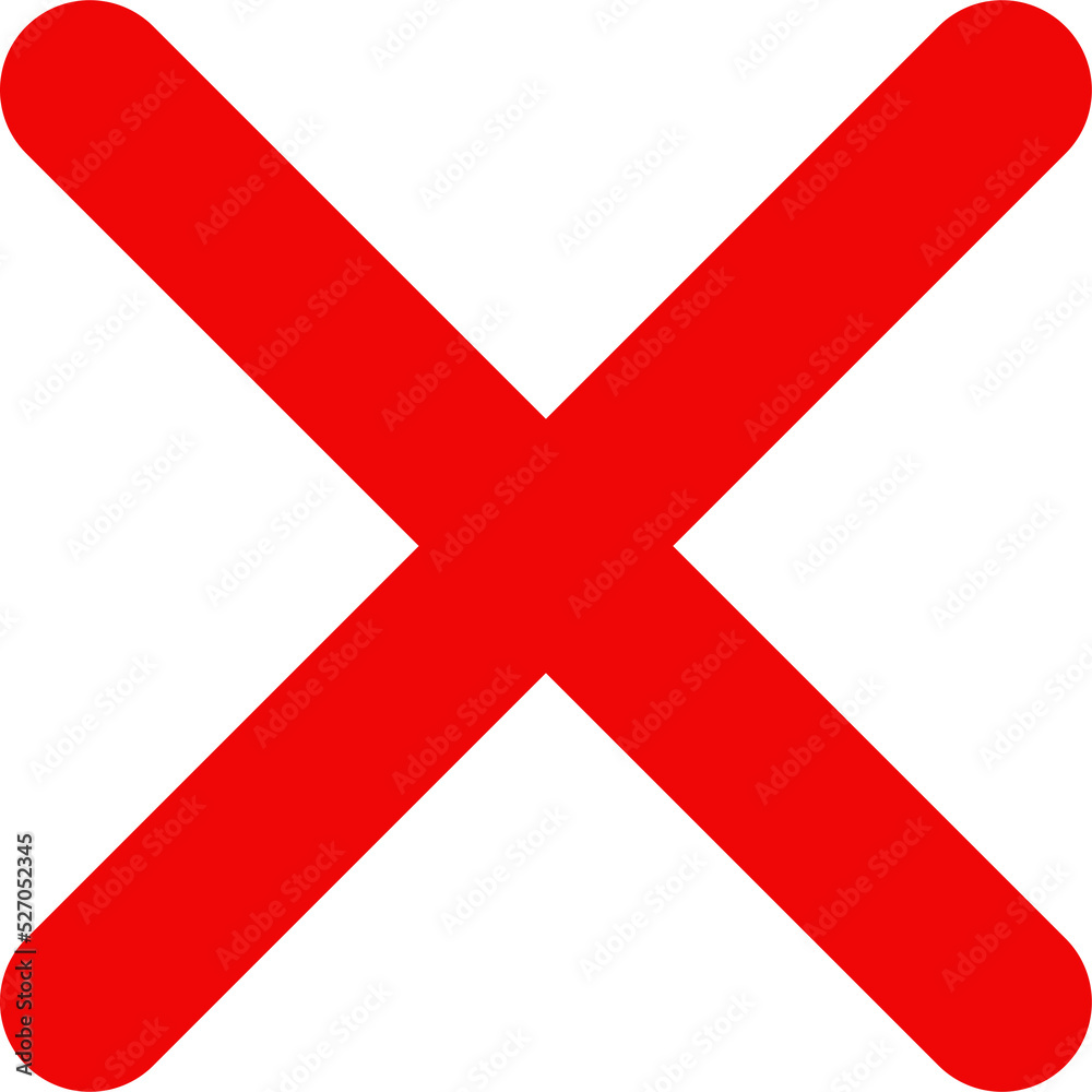 Right and wrong design illustration isolated on transparent background Right and wrong design illustration isolated on transparent background