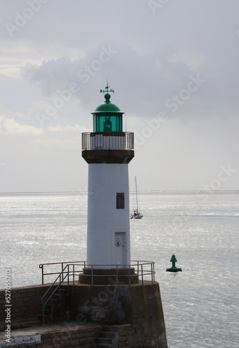 lighthouse in Belle Ile, Brittany 