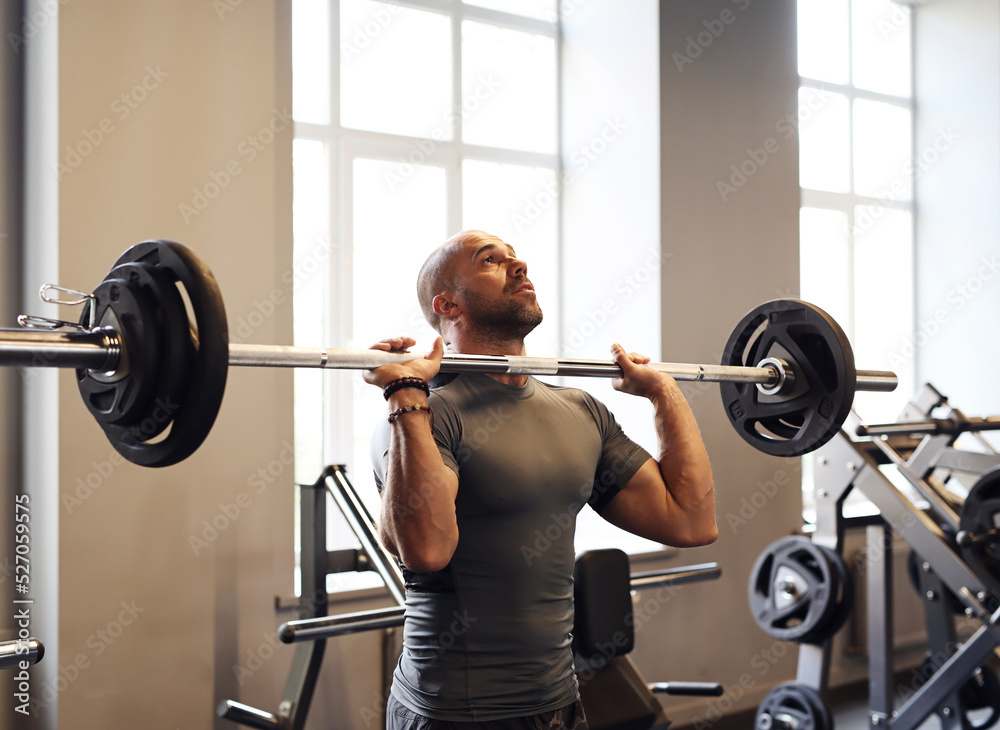 Sculpting the Perfect Physique: Bodybuilder in the Gym, Dedicated to the Art of Fitness Sculpting the Perfect Physique: Bodybuilder in the Gym, Dedicated to the Art of Fitness