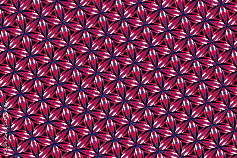 Geometric pattern in the colors of the national flag of Nepal. The colors of Nepal. Geometric pattern in the colors of the national flag of Nepal. The colors of Nepal.