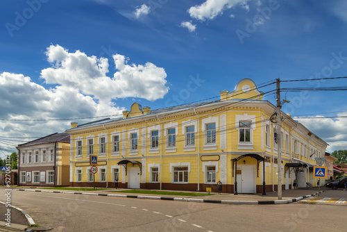 Street in Vyatskoe, Russia