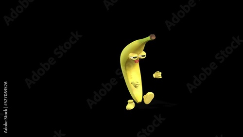 Banana dance with alpha channel (ID: 527064526)