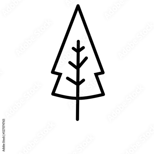 Tree icon, Tree simple logo, Tree lineart, Simple tree vector, Christmas Tree,