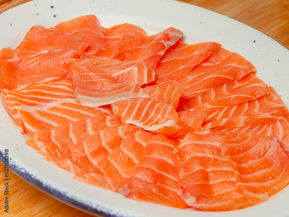 fresh salmon fillet sashimi fresh salmon fillet sashimi