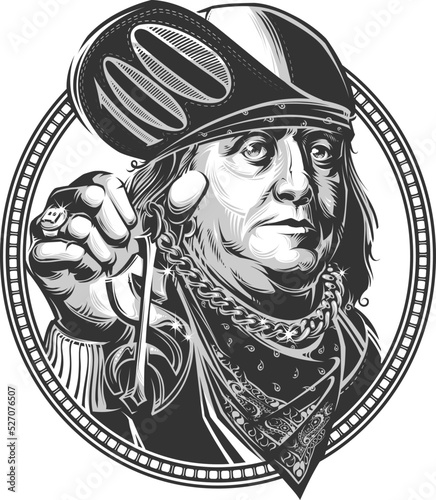 Vector Benjamin Franklin