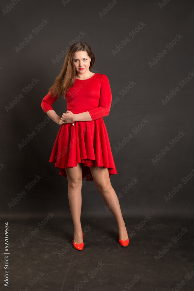 studio portrait of a girl on a black background studio portrait of a girl on a black background