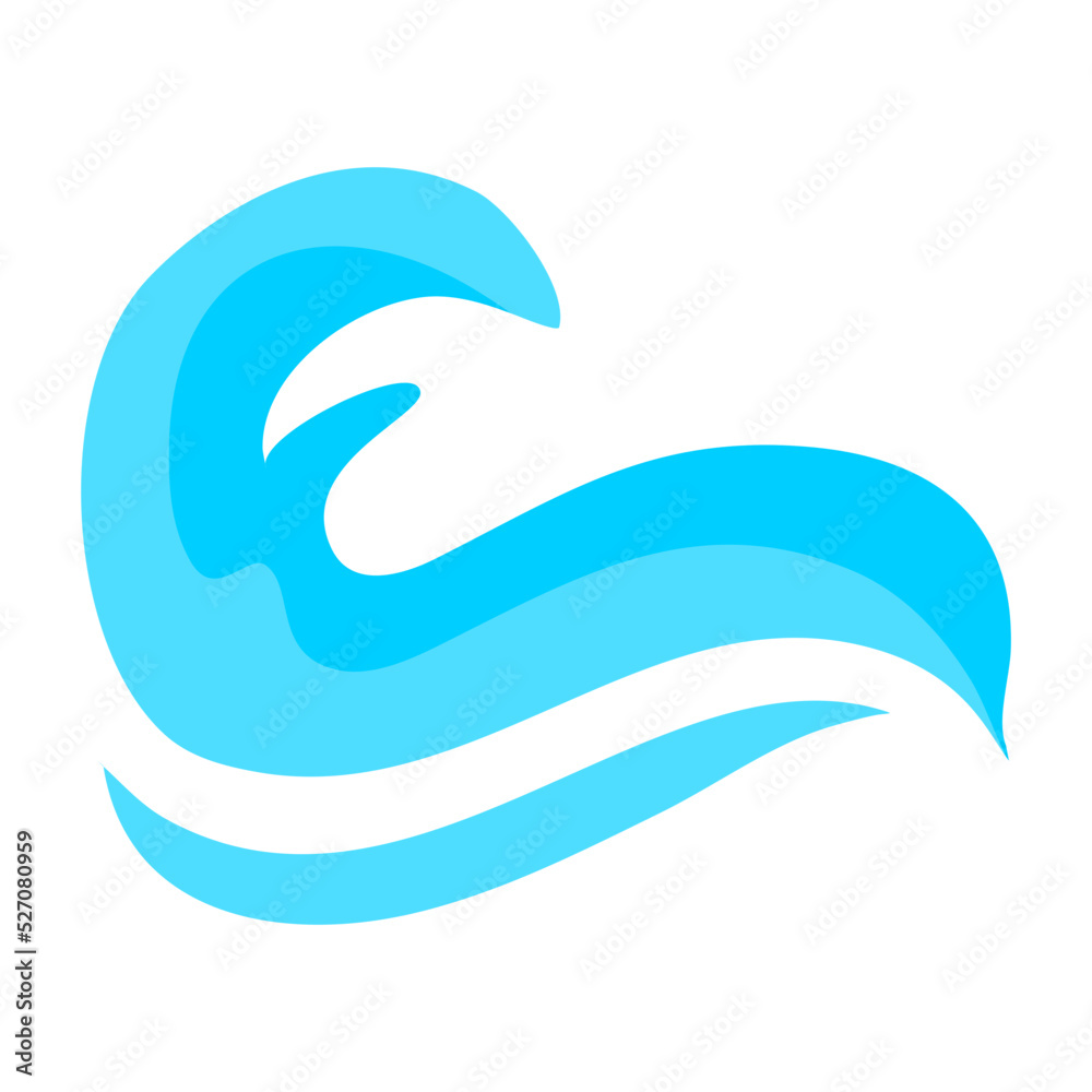 wave sea water shape