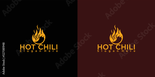 Hot chili logo design with latest modern style