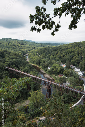 Esopus Creek winding through