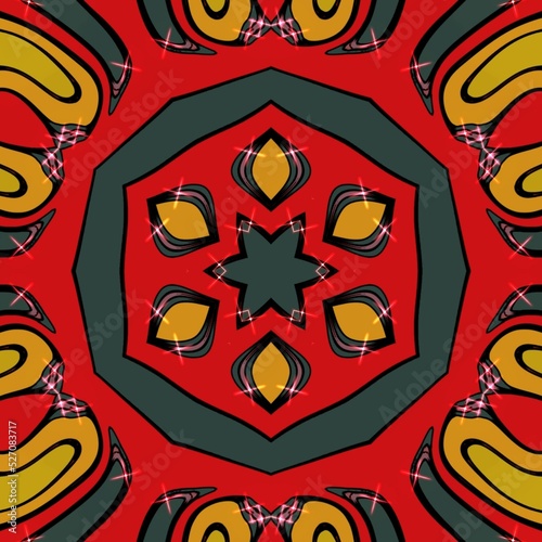 Vektor, illustration, abstract, background, geomtric