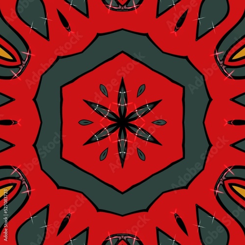 Vektor, illustration, abstract, background, geomtric