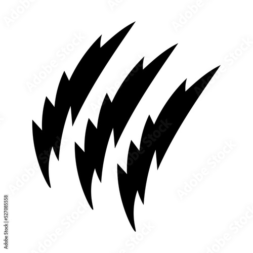 claw trail mark
