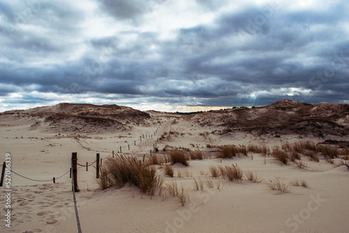 Wydma nad Bałtykiem pustynia © Karolina