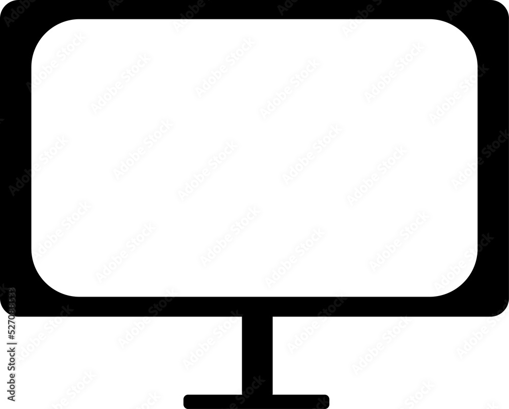 lcd tv monitor icon lcd tv monitor icon