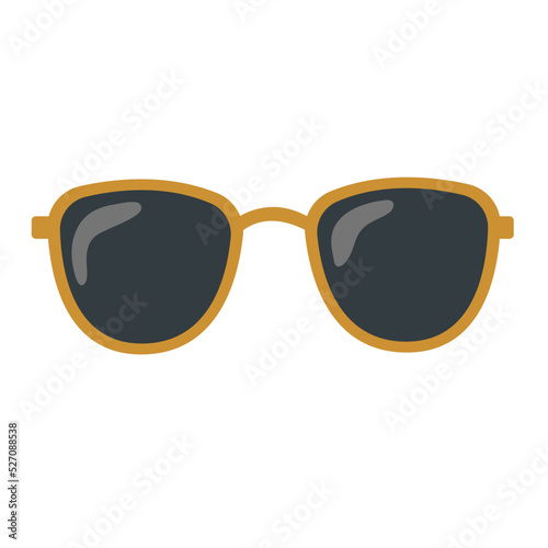trendy fashion glasses illustration