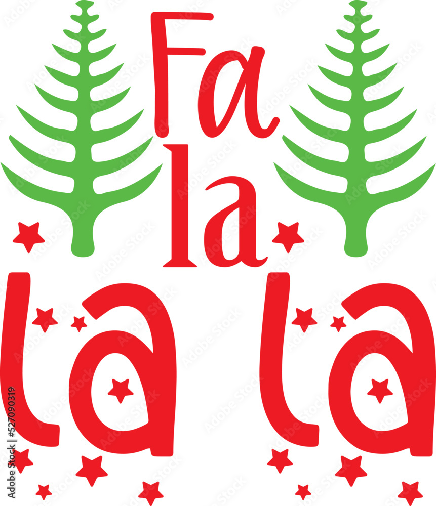 Fototapeta premium Christmas Svg Design
