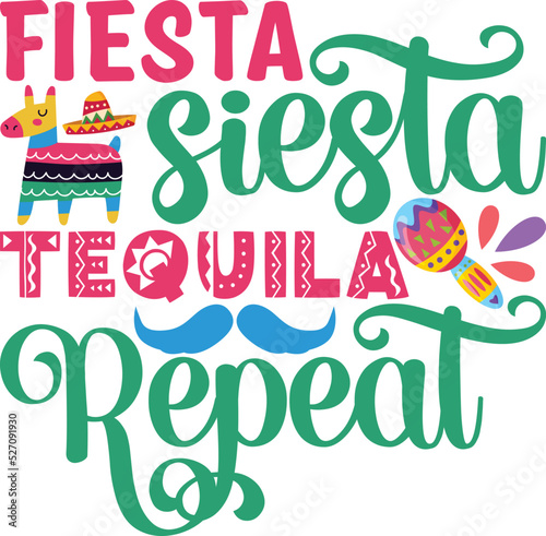 Fiesta siesta tequila repeat photo