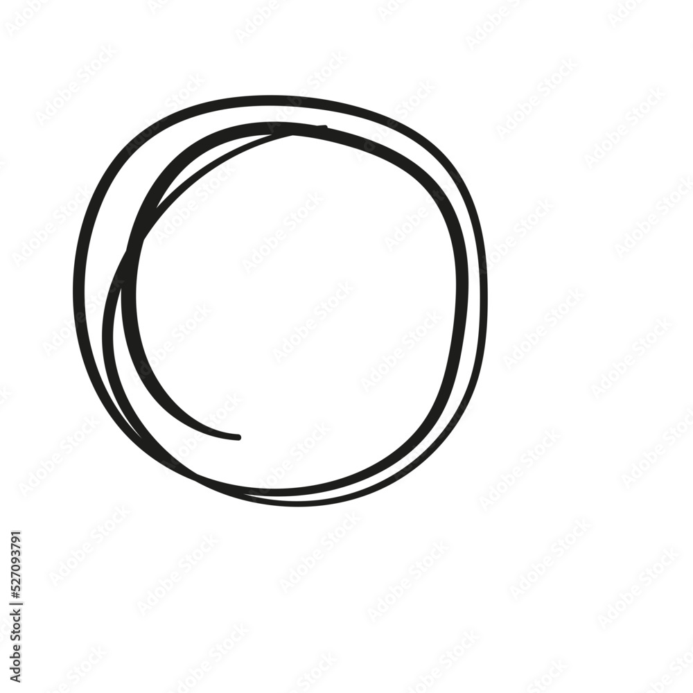 hand drawn scribble circle frame hand drawn scribble circle frame