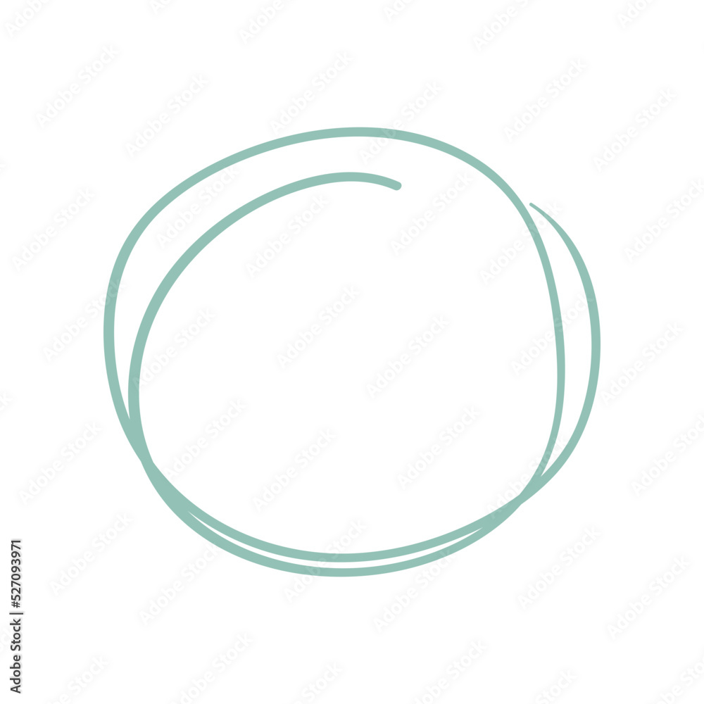 hand drawn scribble circle frame hand drawn scribble circle frame
