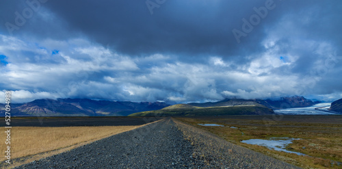 Adventure on the road in Iceland photo