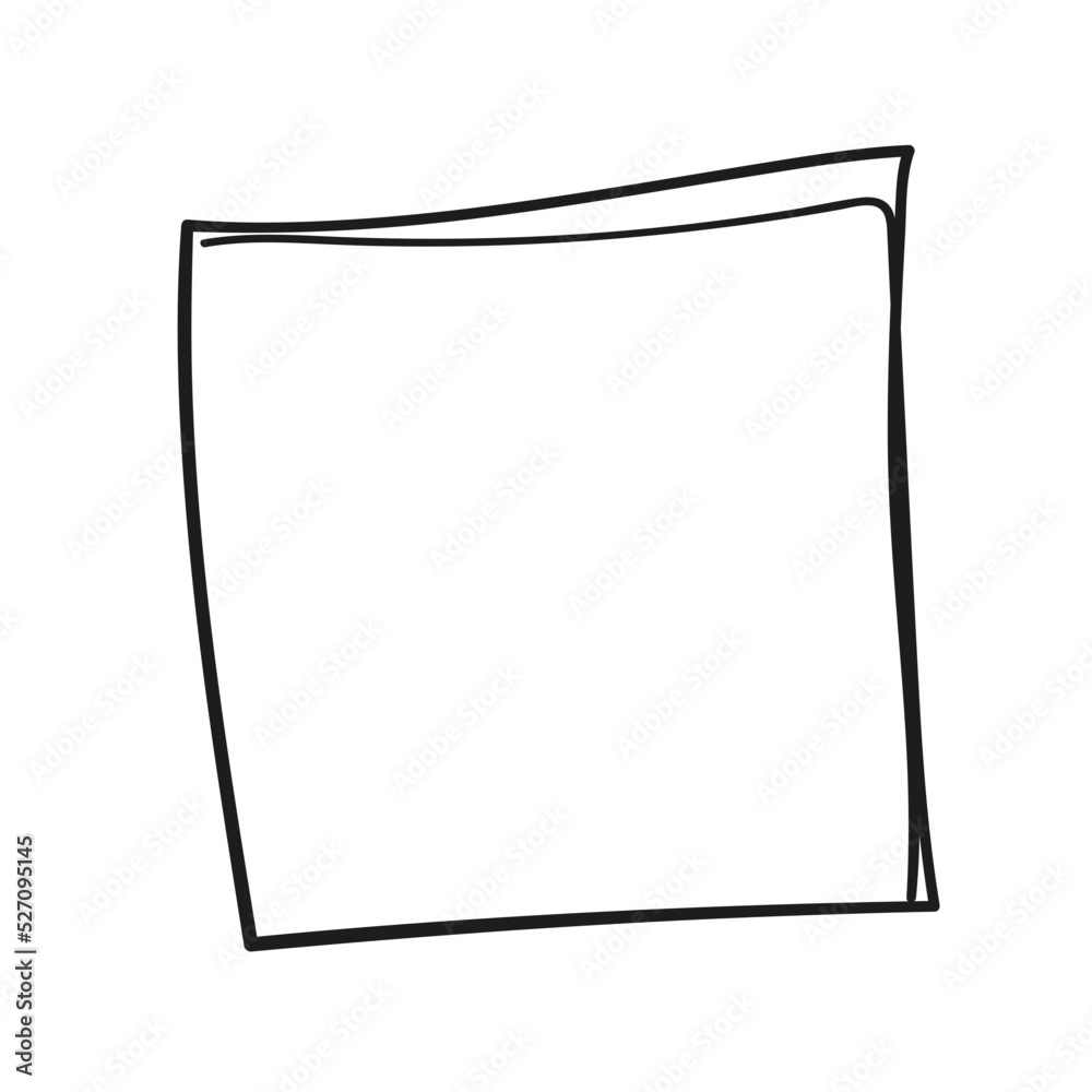 hand drawn scribble rectangle frame hand drawn scribble rectangle frame