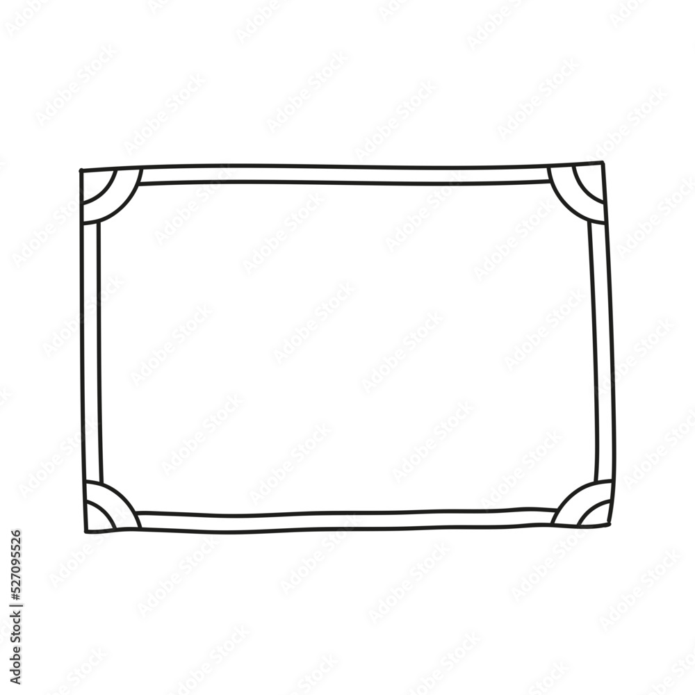 cute hand drawn photo frame cute hand drawn photo frame