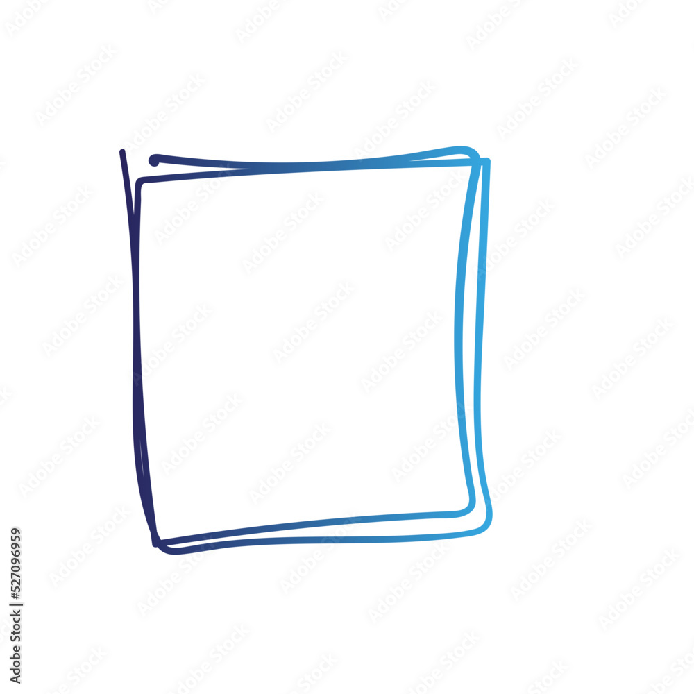 hand drawn scribble rectangle frame hand drawn scribble rectangle frame