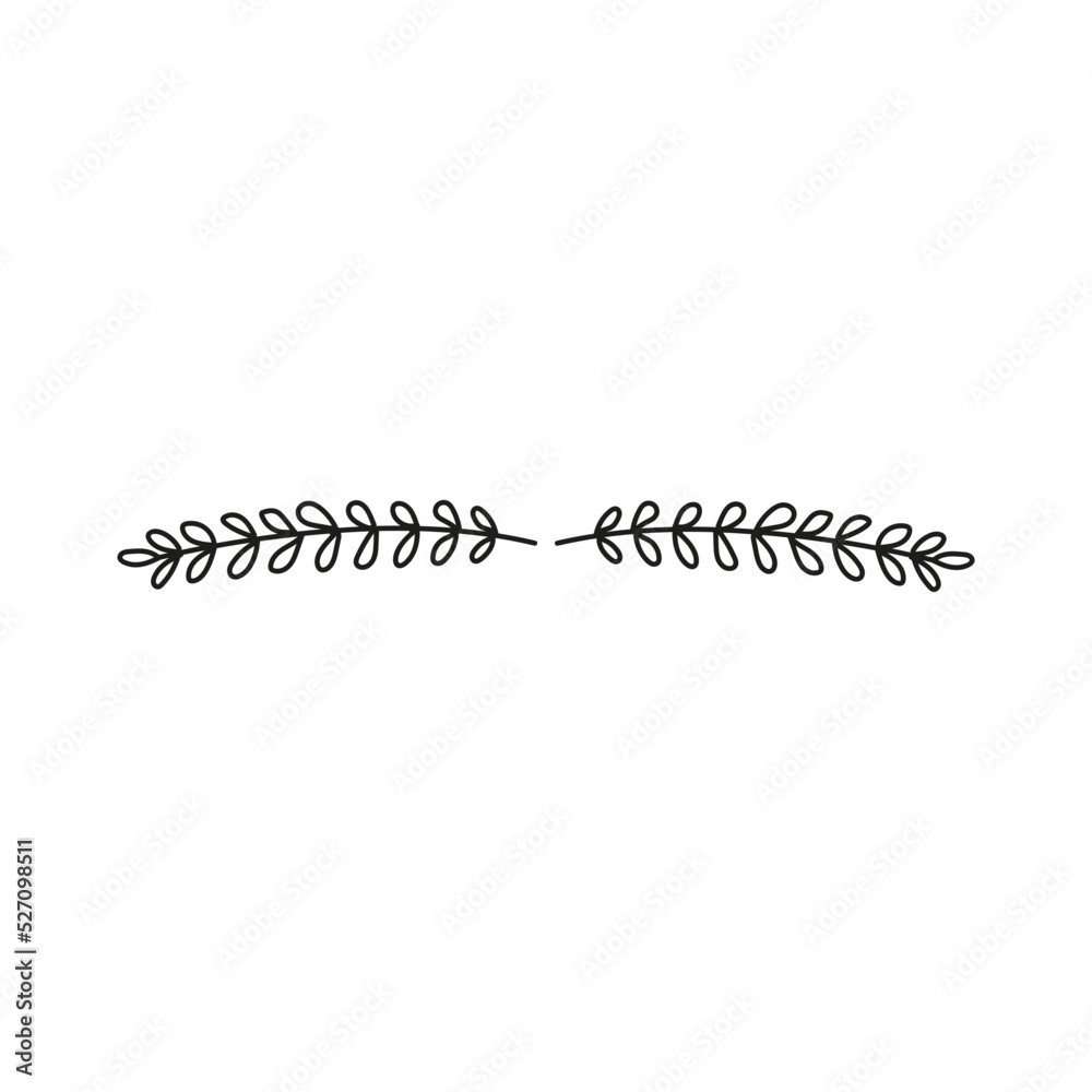 botanical text divider frame border botanical text divider frame border
