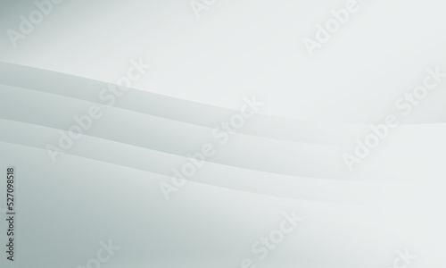 Gray and white gradient background. Wavy white background vector illustration