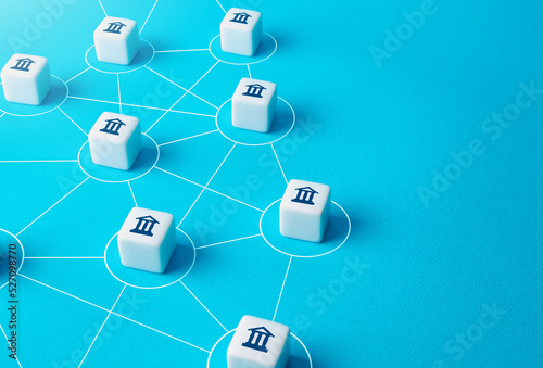 Photography Communication between banks or government agencies