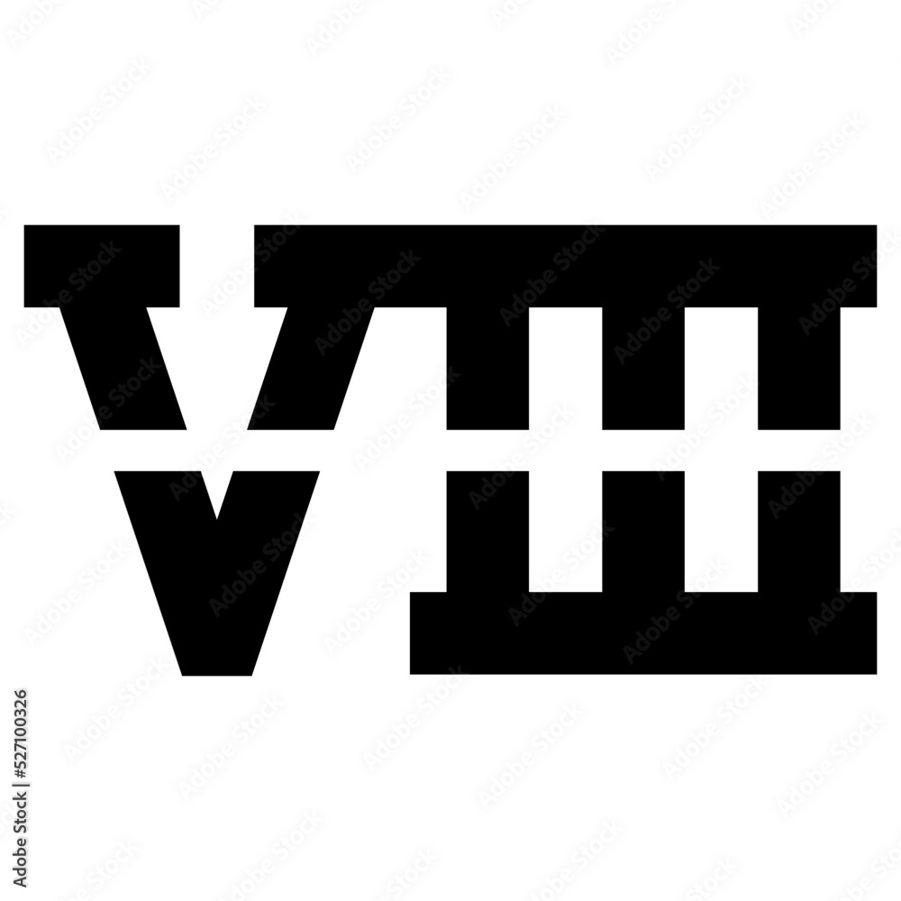 Obraz premium roman number