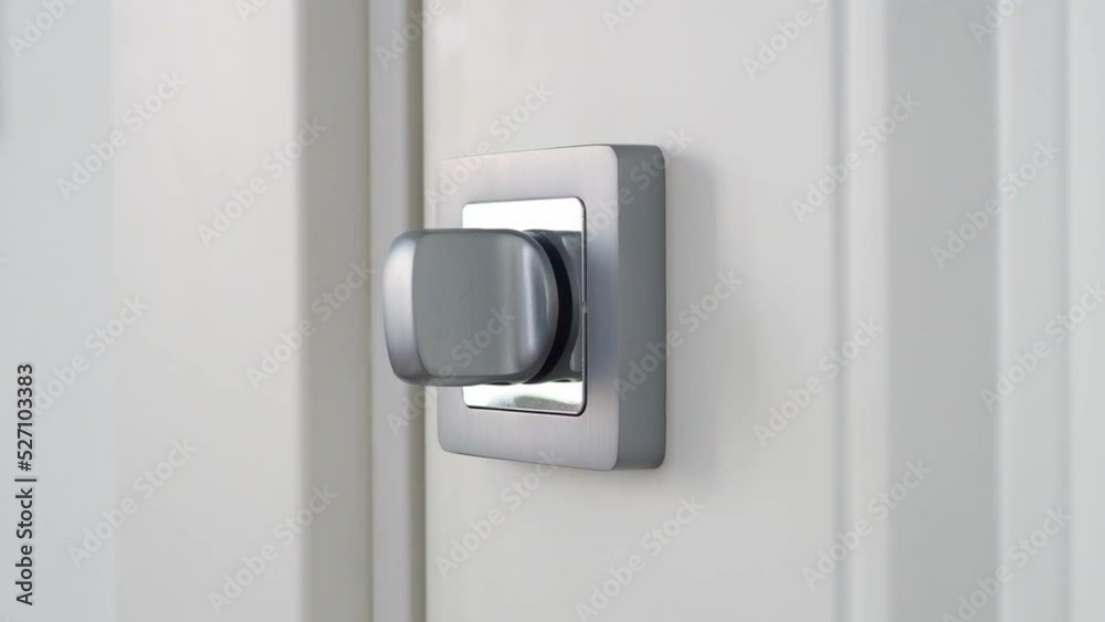 Large door lock of the interior door. Close the door to the room with a padlock. Turn and lock the lock. Shut off from the world. Psychological calm. To be alone Large door lock of the interior door. Close the door to the room with a padlock. Turn and lock the lock. Shut off from the world. Psychological calm. To be alone