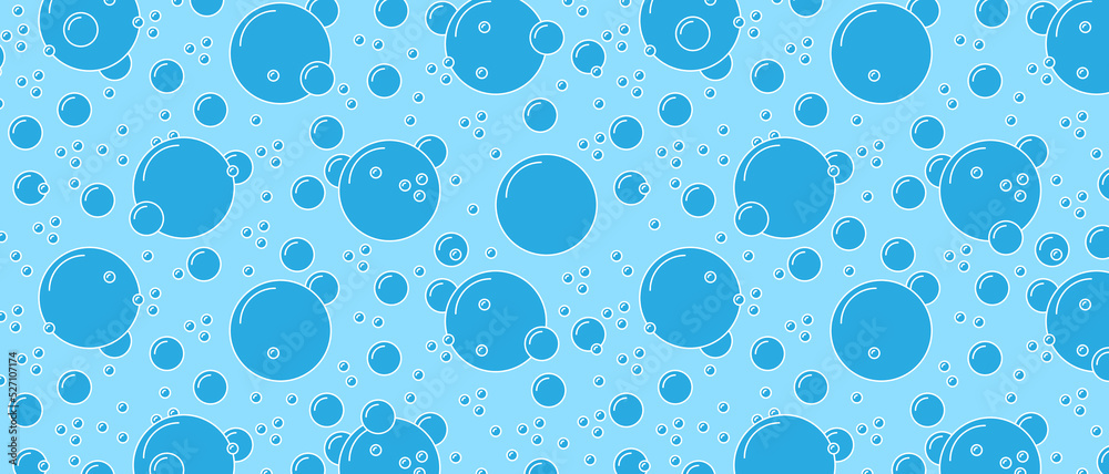 Soap bubbles pattern background. Sea abstract backdrop. Flat wallpaper illustration. Vector EPS 10 Soap bubbles pattern background. Sea abstract backdrop. Flat wallpaper illustration. Vector EPS 10