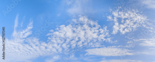 Clouds in the blue sky larg...