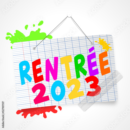 bulle rentrée scolaire 2023 2024