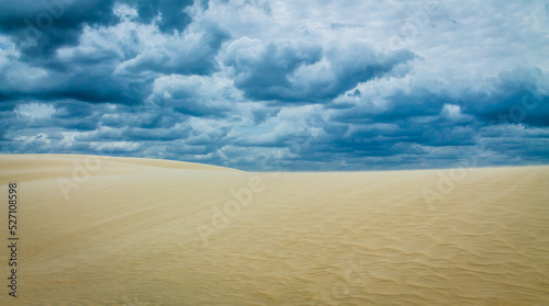 sand dunes and sky