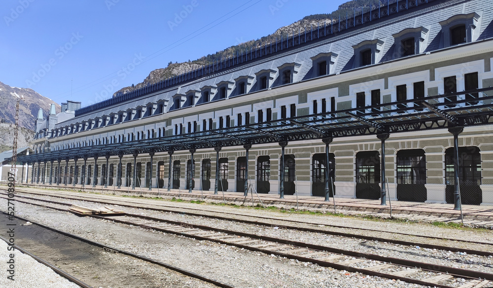 Canfranc Station in Huesca, Spain